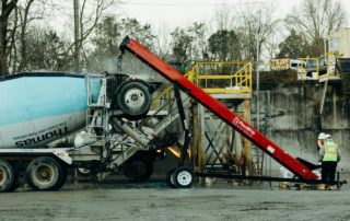 Conveyor and Cement truck