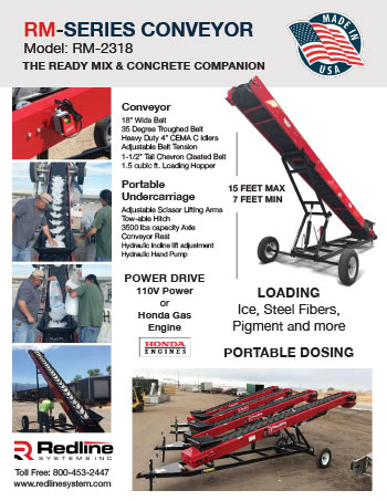 RM-2318 Ready Mix Conveyor Spec Sheet