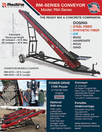 RM-2318 Ready Mix Conveyor Spec Sheet